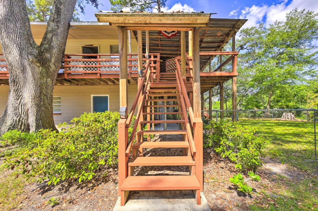 Charming Abode With Dock On The Suwannee River เบลล์ ภายนอก รูปภาพ