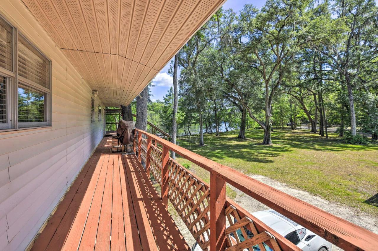 Charming Abode With Dock On The Suwannee River เบลล์ ภายนอก รูปภาพ