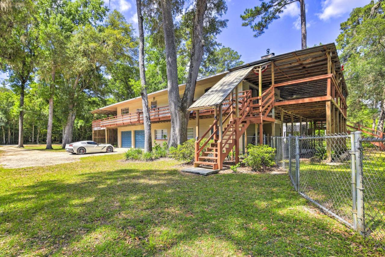 Charming Abode With Dock On The Suwannee River เบลล์ ภายนอก รูปภาพ