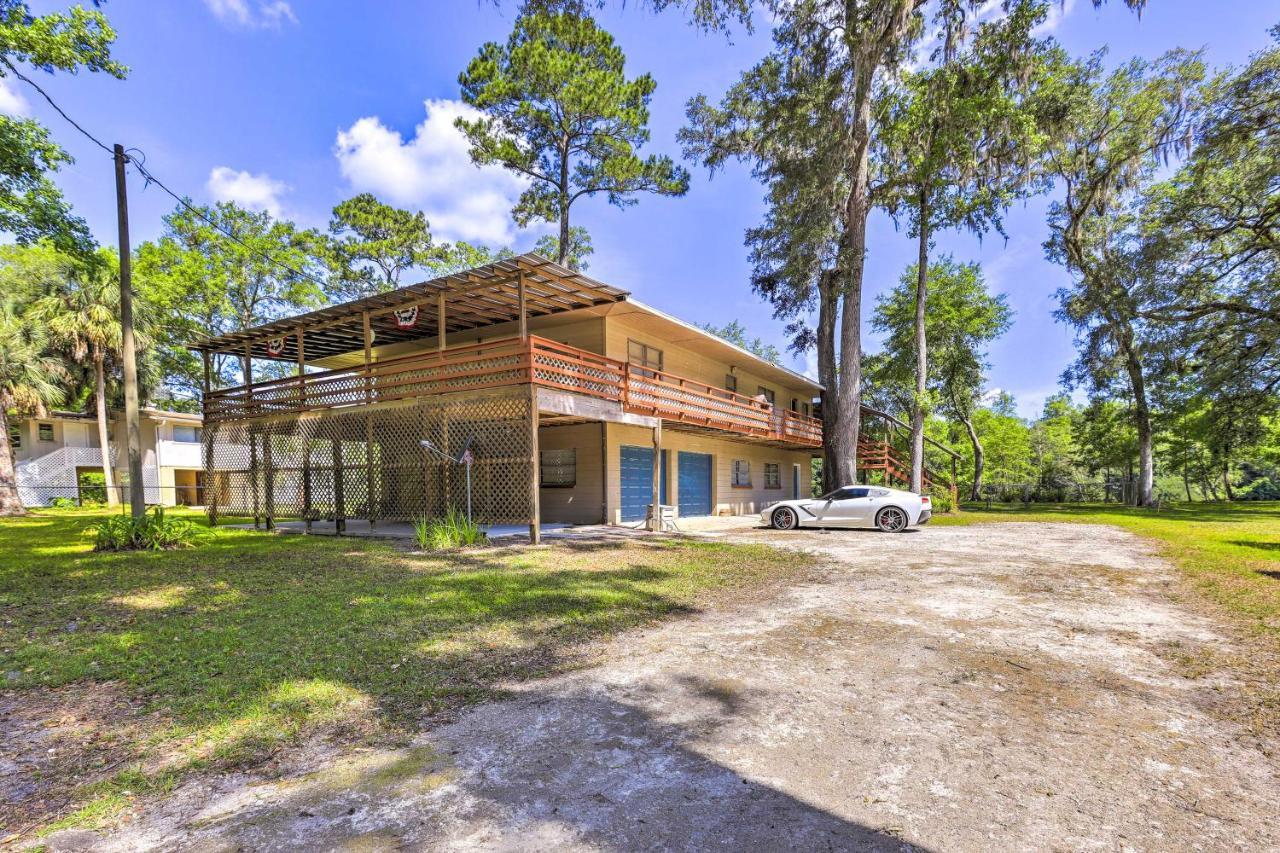 Charming Abode With Dock On The Suwannee River เบลล์ ภายนอก รูปภาพ